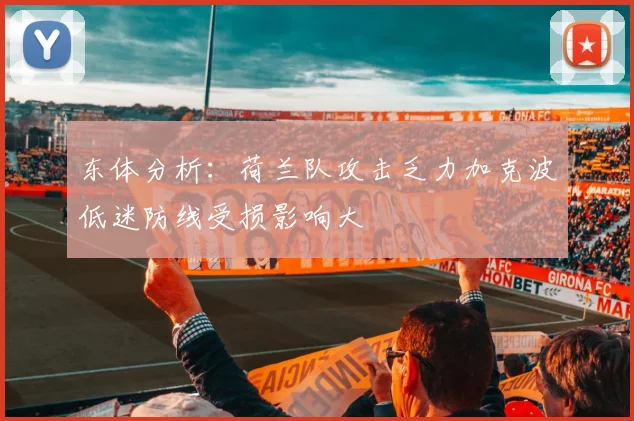 东体分析：荷兰队攻击乏力加克波低迷防线受损影响大